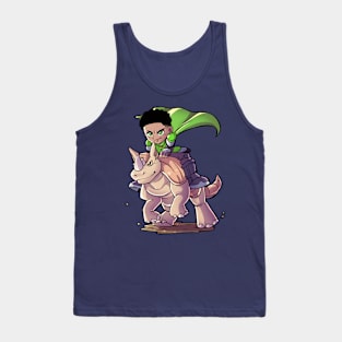Chibi Lucas Riding on Selena! Tank Top